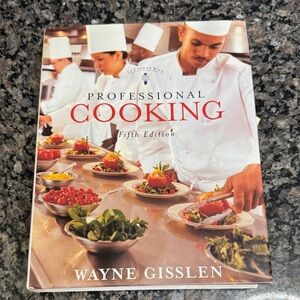 Professional Cooking Book - Fifth Edition Wayne Gisslen EUC